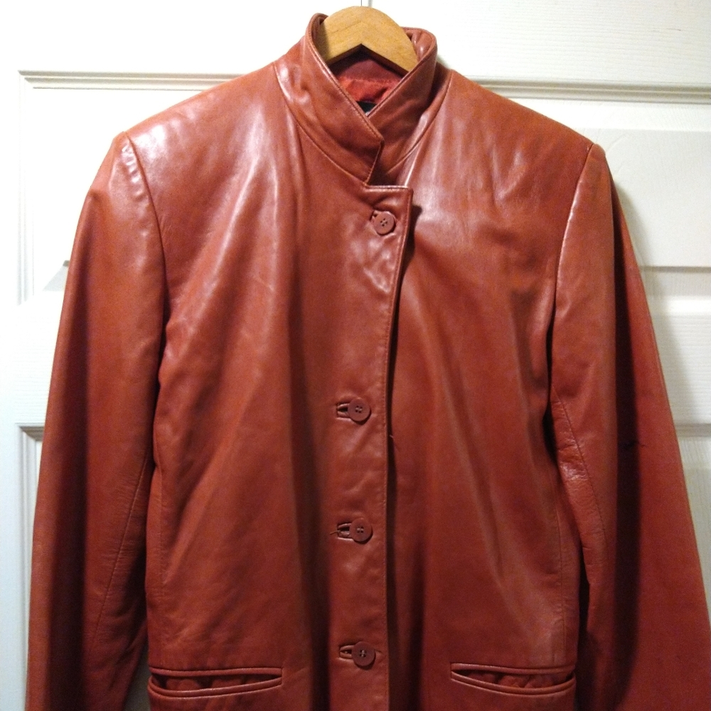 Leather jacket